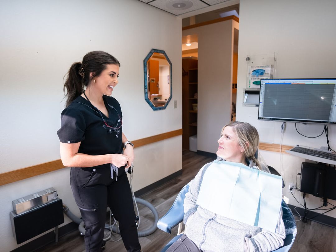 dental treatment session