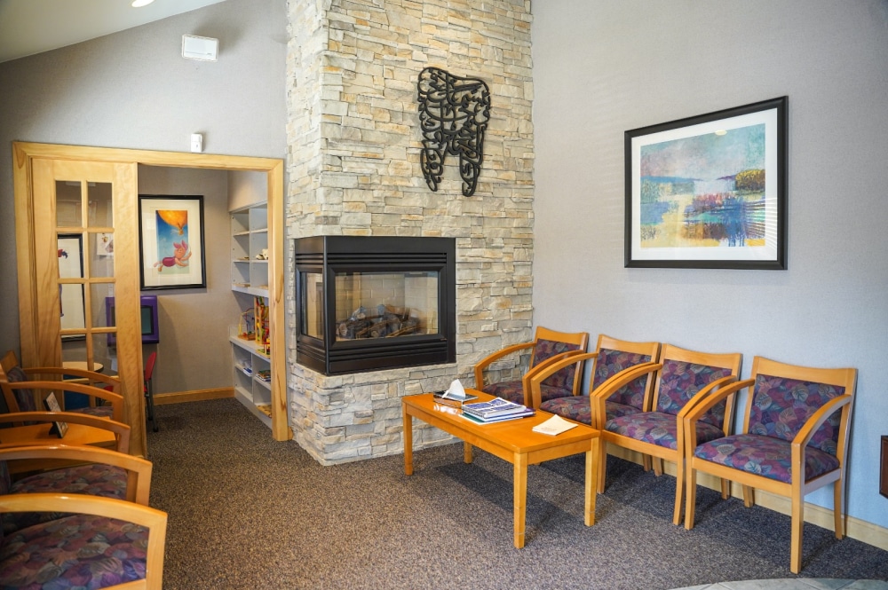 Northeast Family Dental Care Elgin Dentist front Office
