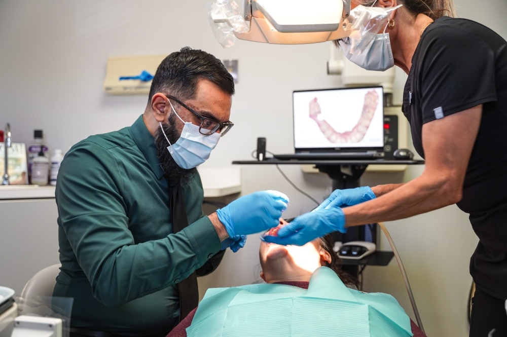 Northeast Family Dental Care Elgin Dentist front Office