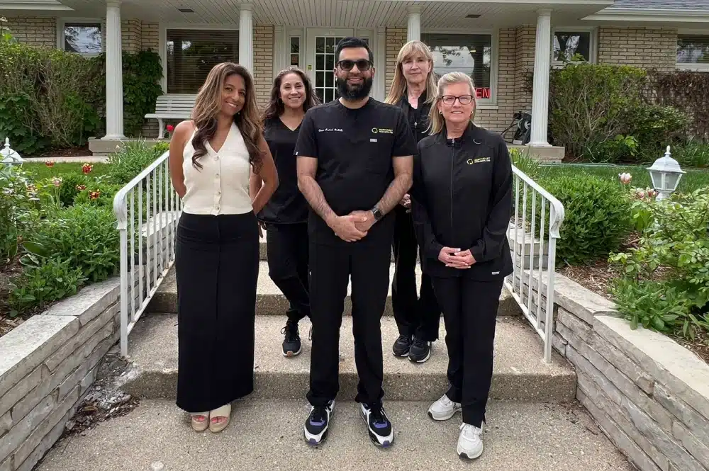 Northeast Family Dental Care Elgin Dentist Reception Office
