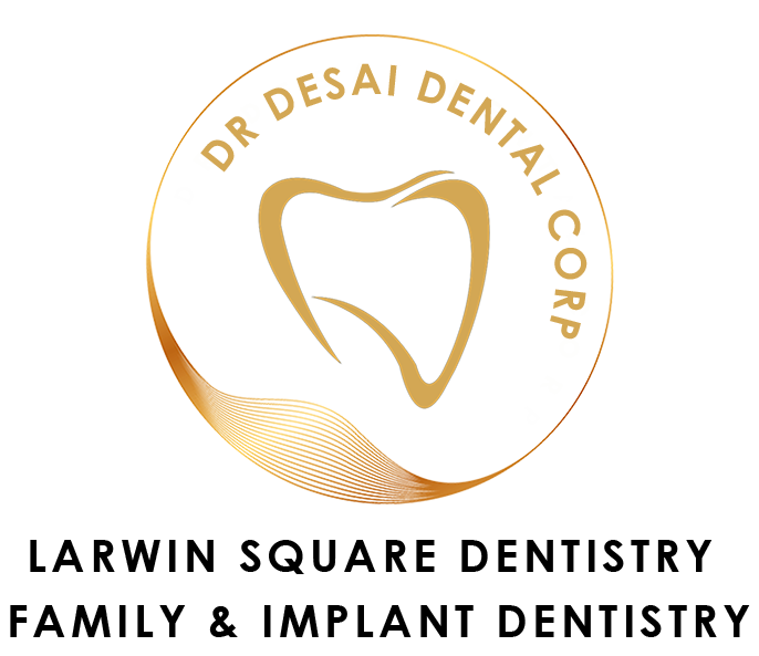 dentist tustin - larwin square dentistry logo