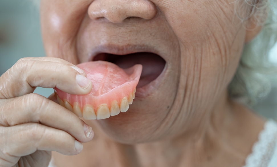 denture care for seniors with arthritis